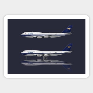 British airways 747-400 BOAC Livery Sticker